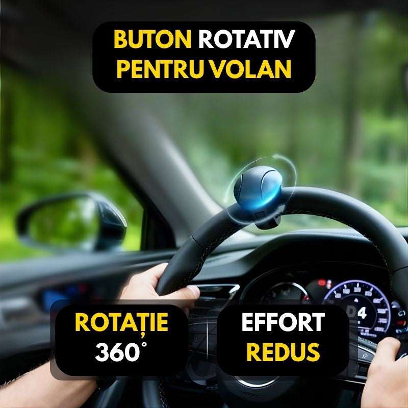 Buton rotativ pentru volan