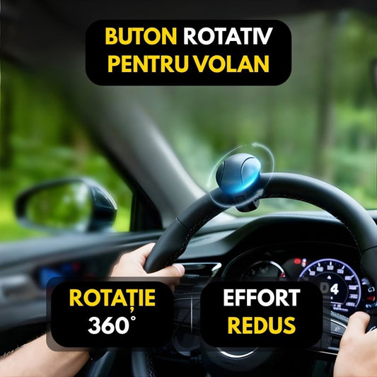 Buton rotativ pentru volan