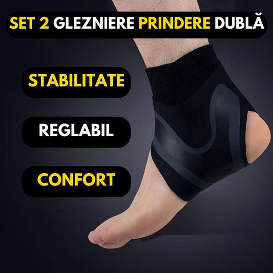 Set 2 Glezniere Reglabile cu Prindere Dublă