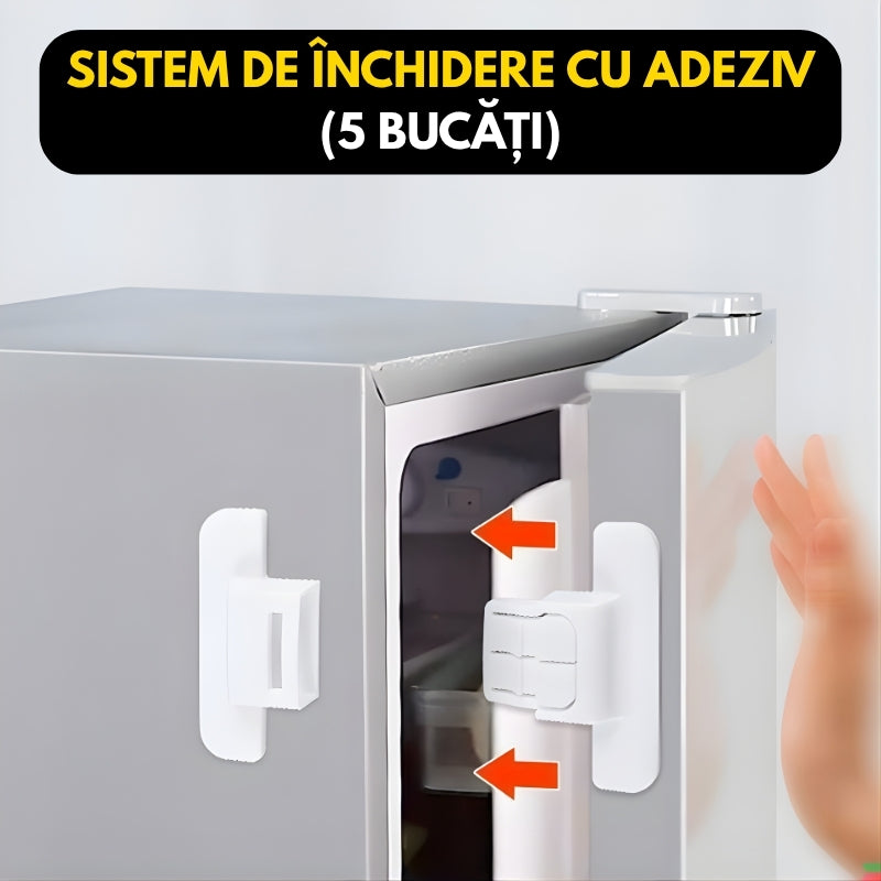 Sistem de închidere cu adeziv (5 bucăți)