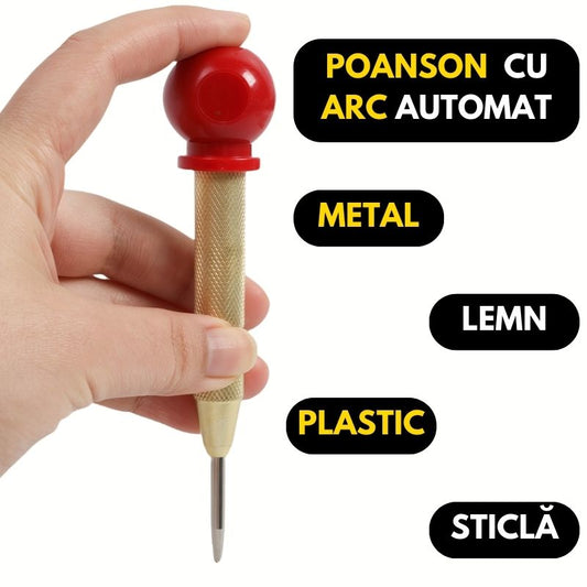 Poanson (punctator) cu arc automat